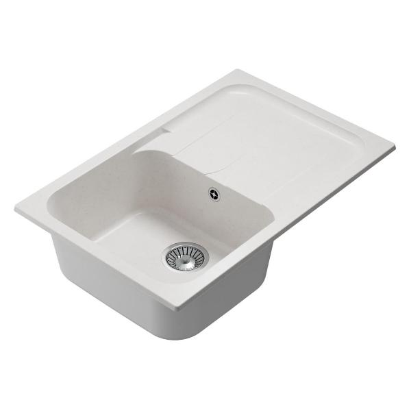 Изображение товара Мойка кухонная POLYGRAN Alto-780 WhC (891357)