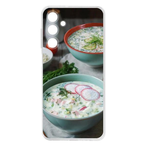 Изображение товара Чехол Krutoff "Окрошка" для Galaxy A25 5G (623384) Изображение товара Чехол Krutoff "Окрошка" для Galaxy A25 5G (623384)