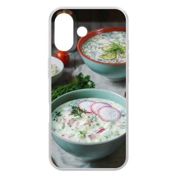 Изображение товара Чехол Krutoff Окрошка для iPhone 8 Plus (623089) Изображение товара Чехол Krutoff Окрошка для iPhone 8 Plus (623089)