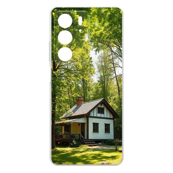 Изображение товара Чехол для смартфона Krutoff Realme C75 "Дача" с рисунком Изображение товара Чехол для смартфона Krutoff Realme C75 "Дача" с рисунком