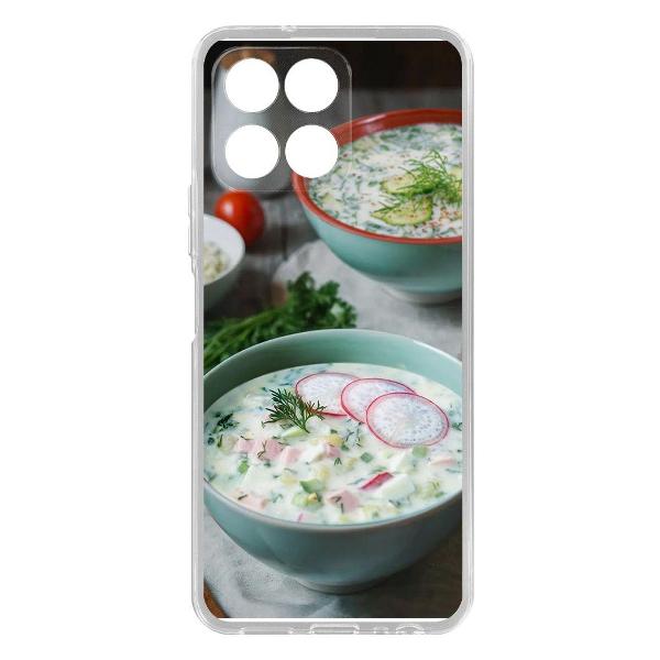 Изображение товара Чехол Krutoff "Окрошка" для Honor X6a (622743)