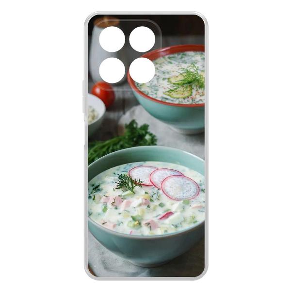 Изображение товара Чехол Krutoff "Окрошка" для Honor X6b (622747) Изображение товара Чехол Krutoff "Окрошка" для Honor X6b (622747)