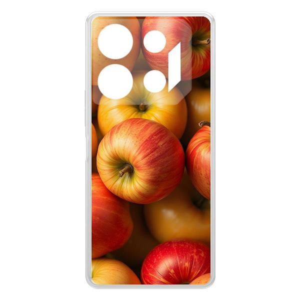 Изображение товара Чехол для смартфона Krutoff INFINIX GT 10 Pro с рисунком Яблоки Изображение товара Чехол для смартфона Krutoff INFINIX GT 10 Pro с рисунком Яблоки