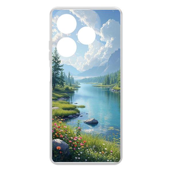 Изображение товара Чехол Krutoff "Наши просторы" для INFINIX Smart 8 Pro (622935)