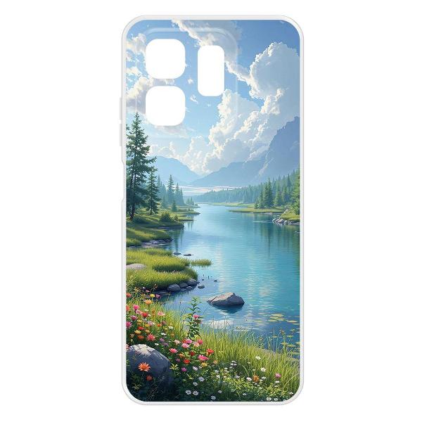 Изображение товара Чехол Krutoff "Наши просторы" для INFINIX Hot 50i (622894)