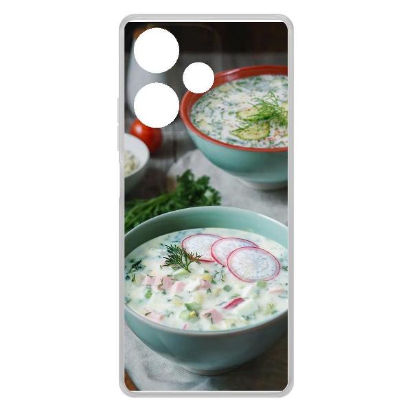 Изображение товара Чехол Krutoff "Окрошка" для INFINIX Hot 30 (622854)