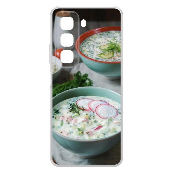 Изображение товара Чехол Krutoff "Окрошка" для INFINIX Hot 50 (622879)