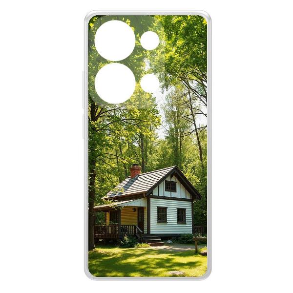 Изображение товара Чехол Krutoff Clear Case для Poco M6 4G Дача