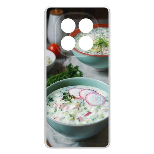 Изображение товара Чехол Krutoff Окрошка для Xiaomi Redmi Note 14 Pro+ 5G (624057)