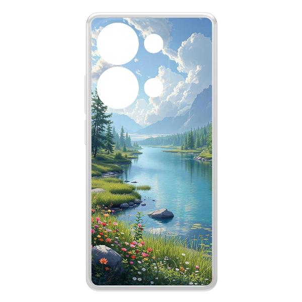 Изображение товара Чехол для смартфона, телефона Krutoff Наши просторы для Xiaomi Poco M6 Pro 4G (623863)
