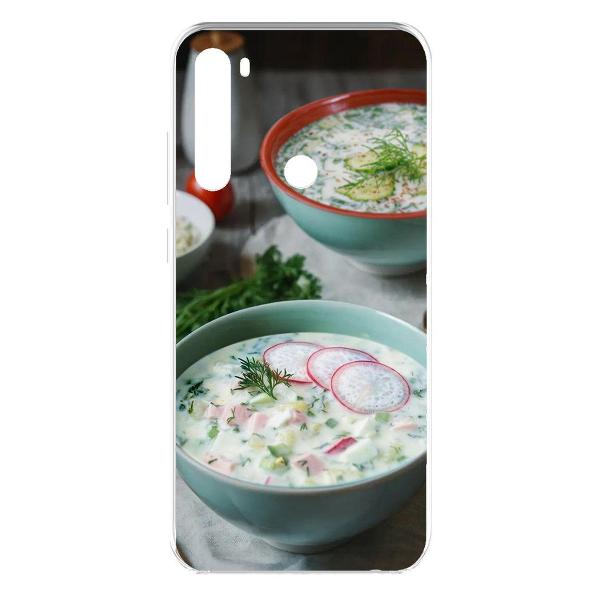 Изображение товара Чехол Krutoff Clear Case для Redmi Note 8 Окрошка