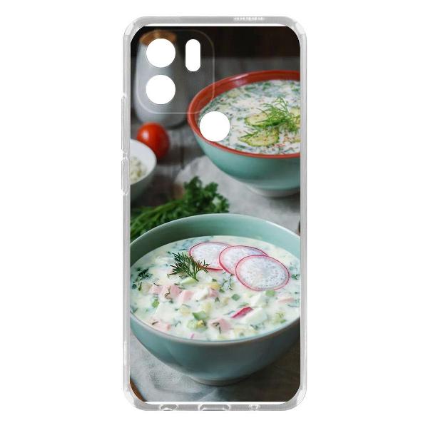 Изображение товара Чехол Krutoff Clear Case для Redmi A1+ Окрошка