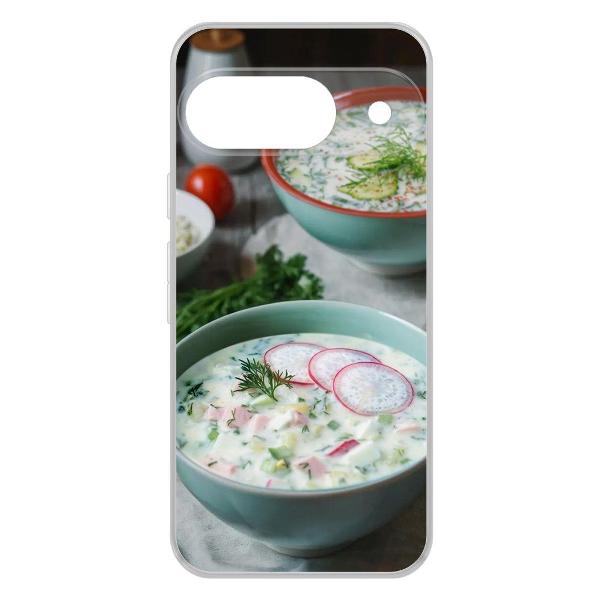 Изображение товара Чехол Krutoff Clear Case Окрошка для Google Pixel 9 Pro Изображение товара Чехол Krutoff Clear Case Окрошка для Google Pixel 9 Pro
