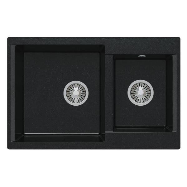 Изображение товара Мойка кухонная POLYGRAN BRIG-772 (№316 Космос)