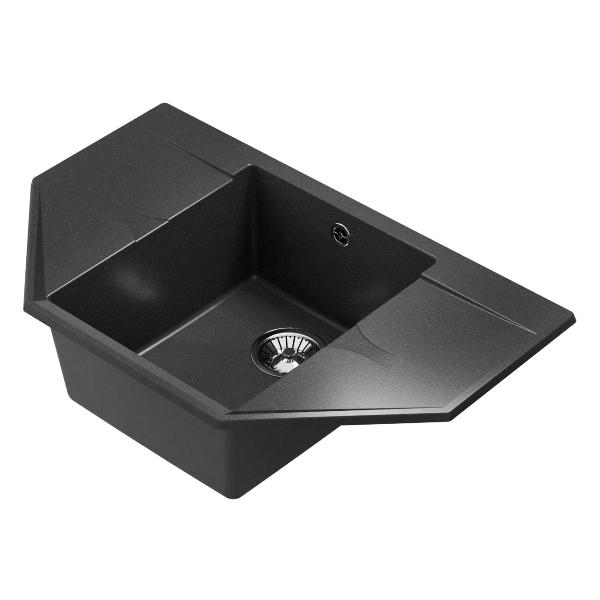 Изображение товара Мойка кухонная POLYGRAN RIFF-800 (№16 Черная)