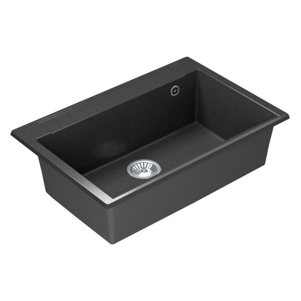 Изображение товара Мойка кухонная POLYGRAN ARGO-760 (№16 Черная)