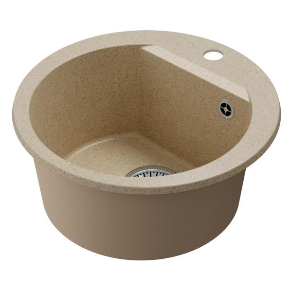 Изображение товара Мойка кухонная POLYGRAN ATOL-460 (№328 Опал)