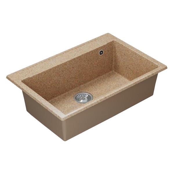 Изображение товара Мойка кухонная POLYGRAN ARGO-760 (№302 Песочная)