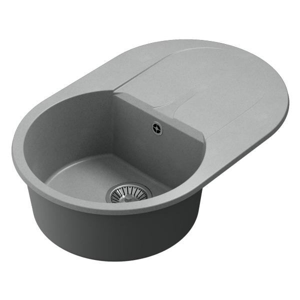 Изображение товара Мойка кухонная POLYGRAN ATOL-760 (№14 Серая)