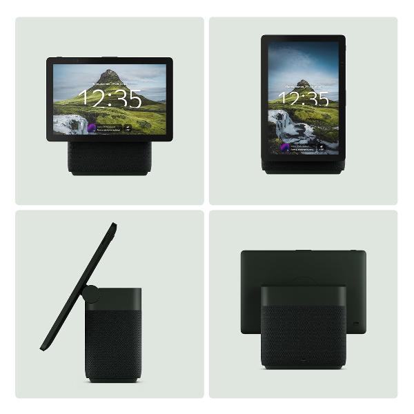 Изображение товара Умная колонка Яндекс Станция Дуо Макс с Zigbee, зеленая YNDX-00055GRN