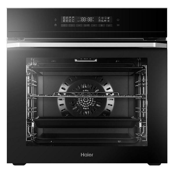Изображение товара Электрический духовой шкаф HAIER HOQ-F5AAGB с пиролитической очисткой и сенсорным управлением Изображение товара Электрический духовой шкаф HAIER HOQ-F5AAGB с пиролитической очисткой и сенсорным управлением