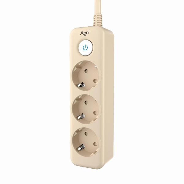 Изображение товара Сетевой фильтр AGNI TP-FD3E-2m-ivory