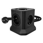 Изображение товара Сетевой фильтр AGNI TP-VE4U5E-5m-black