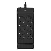 Изображение товара Сетевой фильтр AGNI TP-FS6E-2m-black
