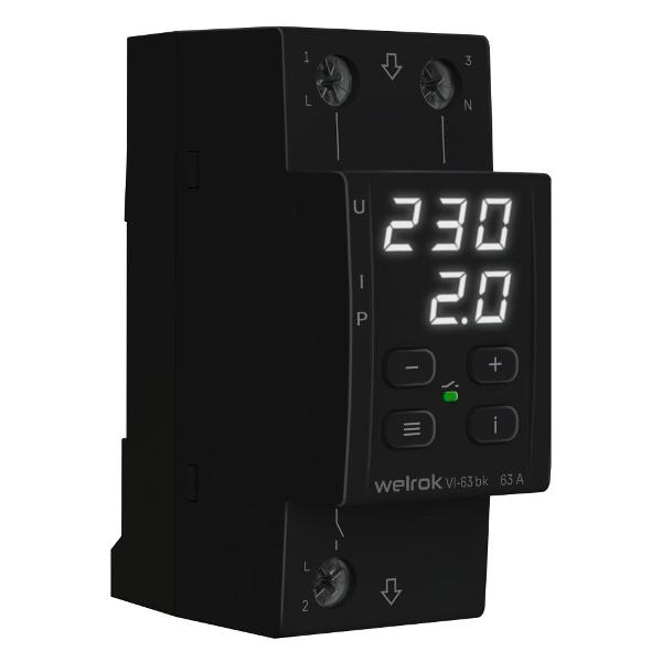 Изображение товара Реле напряжения Welrok VI-63 bk