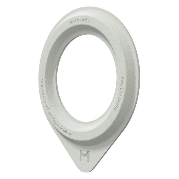 Изображение товара Кольцо-держатель для телефона Magssory Link&Hold Light Gray (Acl006lg)
