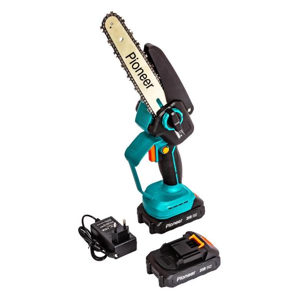 Изображение товара Аккумуляторная цепная пила Pioneer BCS-2020-8BL-01C