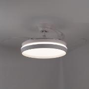 Изображение товара Люстра Estares FAN REGOR 50W+25W R-RC-480/1060x410-WHITE/WHITE/CLEAR