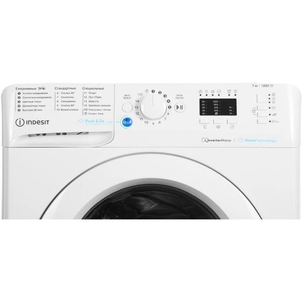 Изображение товара Стиральная машина узкая Indesit BWSA 7109 WWV RU