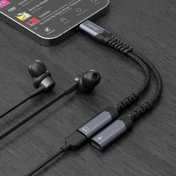 Изображение товара Переходник Deppa USB-C (M) - 2хUSB-C (F) 72423