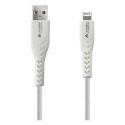 Изображение товара Кабель LYAMBDA USB MFI Type-A(m)/Lightning(m) 2.4A 2.5м White