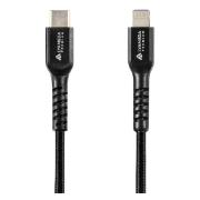 Изображение товара Кабель LYAMBDA USB MFI Type-C(m)/Lightning(m) 3A 2.5м Black