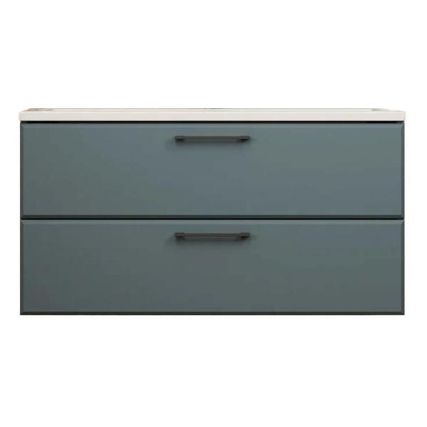 Изображение товара Тумба под раковину Uperwood Foster New 100 см, подвесная, серый графит