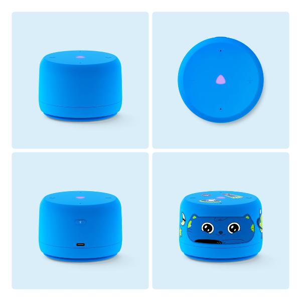 Изображение товара Умная колонка Яндекс Умная колонка Яндекс Станция Лайт 2 с Алисой, без часов, 6 Вт, синий