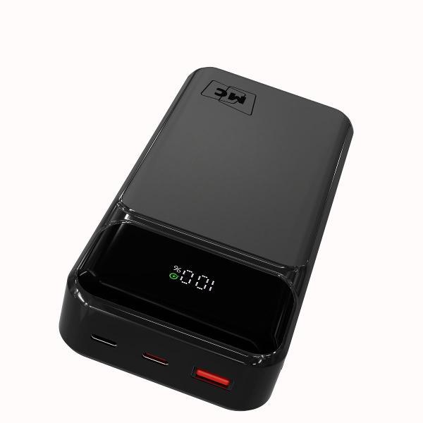 Изображение товара Внешний аккумулятор More Choice 20000mAh 1USB+2Type-C 3.0A 22.5W+PD20W+QC3.0 PB29 Black