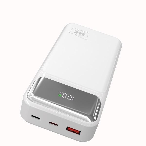Изображение товара Внешний аккумулятор More Choice 20000mAh 1USB+2Type-C 3.0A 22.5W+PD20W+QC3.0 PB29-20 White
