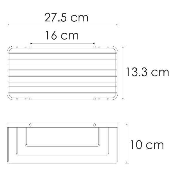 Изображение товара Полка для ванной комнаты Wasserkraft K-711 Brushed Gold