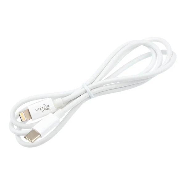 Изображение товара Кабель Vixion VX-05i Lightning 8 pin 1м белый