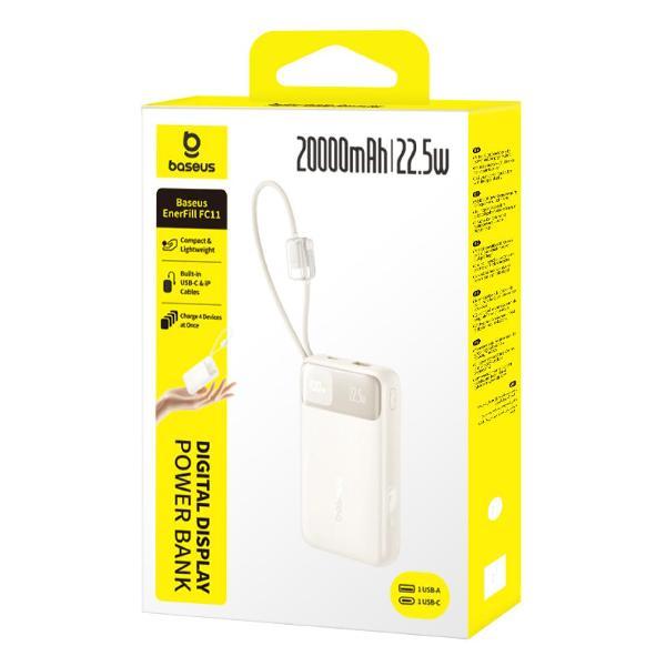 Изображение товара Внешний аккумулятор Baseus EnerFill FC11 20000mAh 22.5W Beige