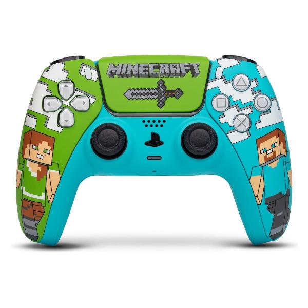 Изображение товара Геймпад для консоли PlayStation 5 Rainbo DualSense Minecraft