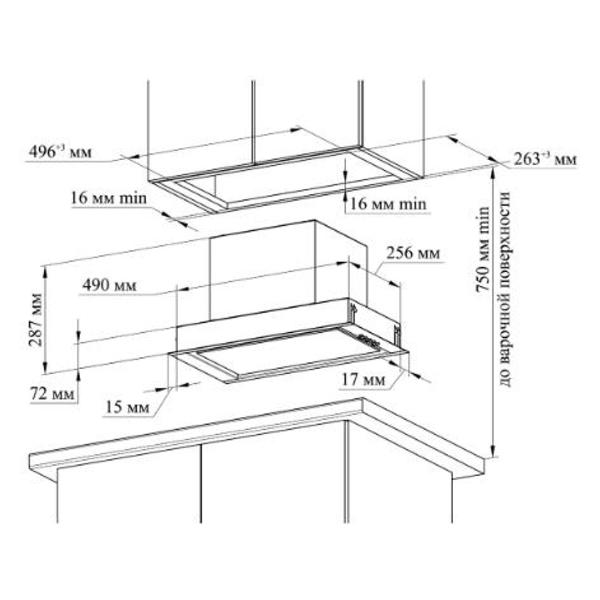 Изображение товара Вытяжка Gefest ВО 4603 К23