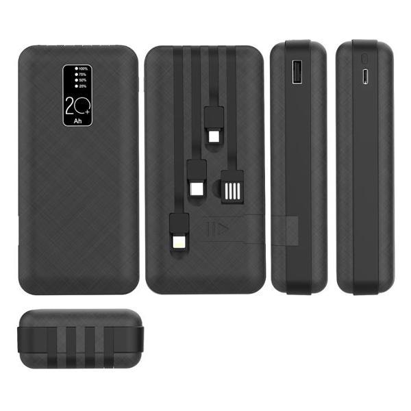 Изображение товара Внешний аккумулятор Rexant 20000mAh 4in1 30-2039