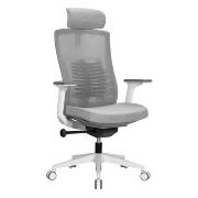 Изображение товара Кресло компьютерное SPARX FT-6 Raze White/Grey