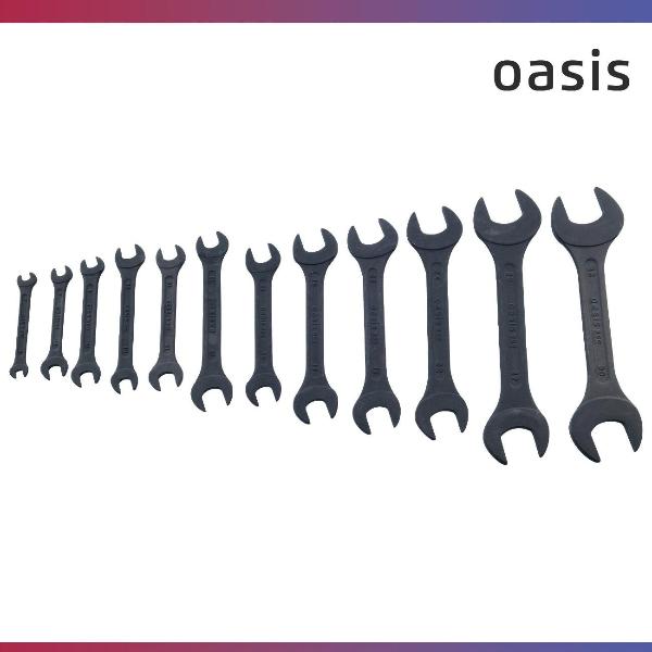 Изображение товара Набор ручного инструмента OASIS ECO рожковых 12 шт. в сумке фосфатированные