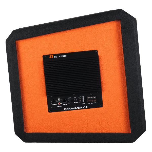 Изображение товара Автомобильный сабвуфер активный DL Audio Piranha 15A Black V.2