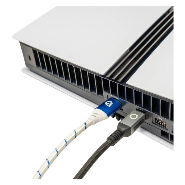 Изображение товара Кабель цифровой HDMI Oehlbach Excellence Gaming UHD Ultra High-Speed 3m Blue